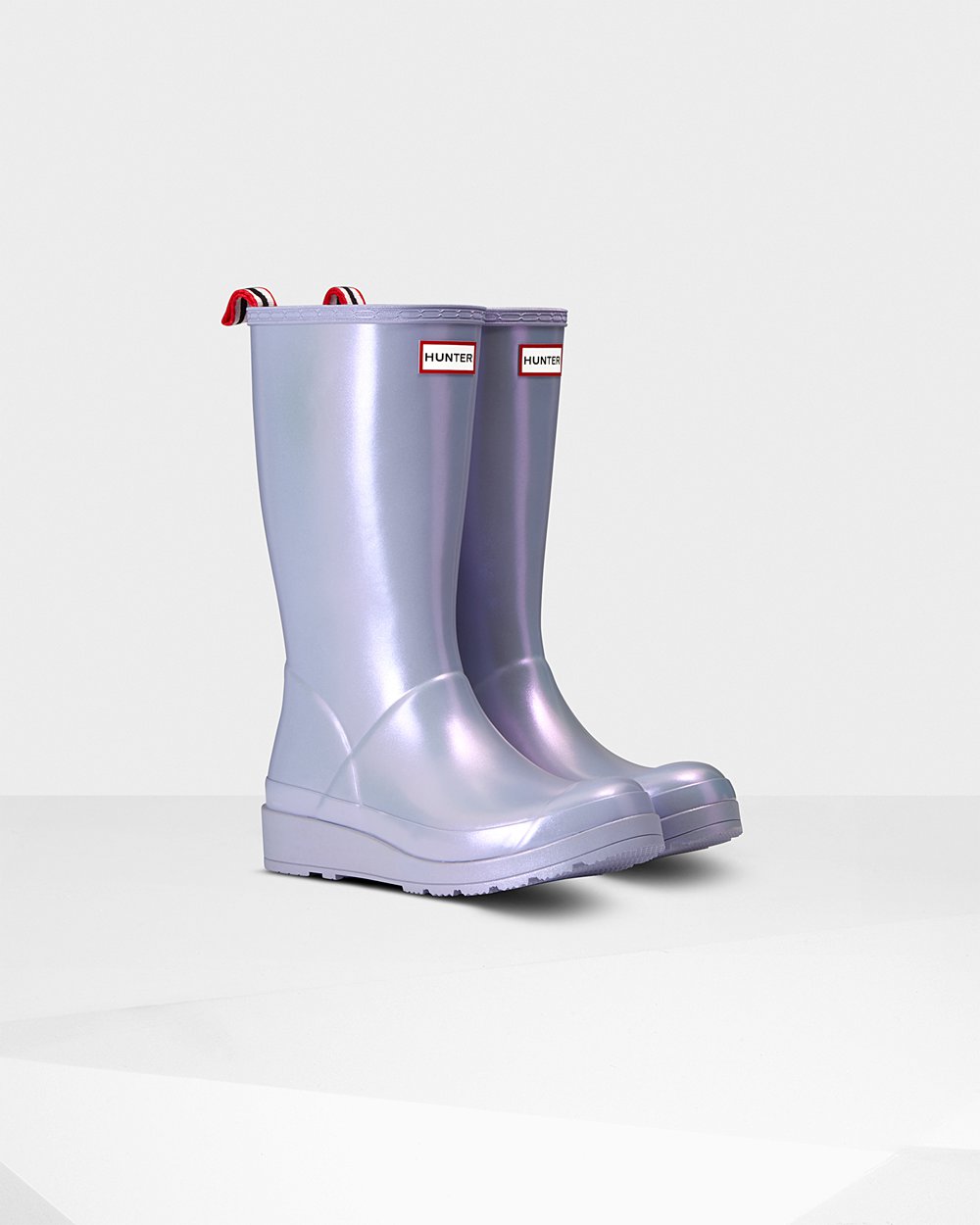Botas Play Hunter Feminina Roxo - Original Tall Nebula Rain - 09HRVZKYJ